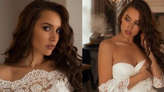 The bride could not wait for the wedding night, so she ran away