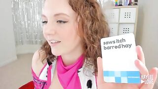 This cute girl loves to show off her body and shake it for the camera