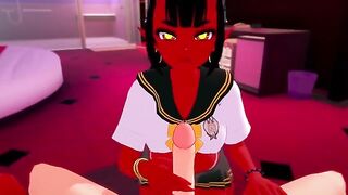 First Person Sex with a Hot and Sexy Succubus, a Great Experience