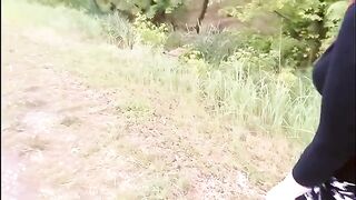 A young sexy Asian babe gets fucked by the first comer in a new city