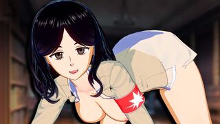 Pieck Finger gets fucked hard in this steamy Attack on Titan 3D hentai