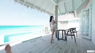 The morning is the best for having fun in Paradise