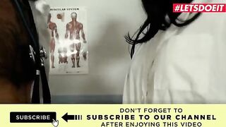 Two young nurses Vienna Black and Kenzie Reeves getting fucked by a horny doctor