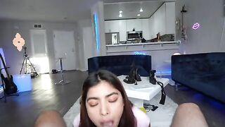 Horny slut Hazel Heart wants to taste the big dick