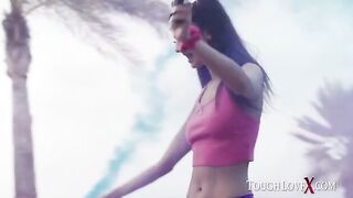Karl Toughlove fucked petite brunette Eliza Ibarra hard