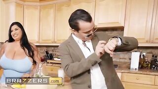 Two horny hussies share a big ass dildo in scissoring action