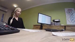 A woman entrepreneur needs a loan, she will do anything to get it