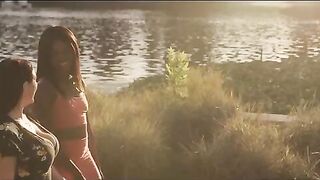 Intense lesbian action with stunning Ana Foxxx