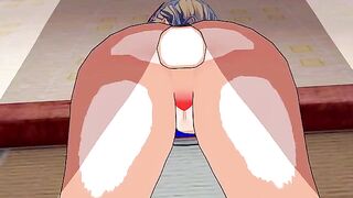 Rebecca Bluegarden gets fucked in an intense animated scene with zero hesitation