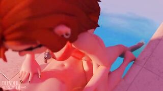 Gravity Falls Wendy Corduroy 2D cartoon action with huge ass
