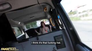 Skinny Spanish babe Linda Del Sol masturbates and fucks in car