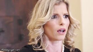Cory Chase, a dominant MILF, ensures her stepdaughter’s approval for inheritance