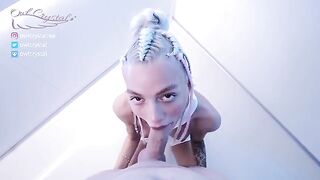 Cosplay sex with petite teen and deep anal in Space theme