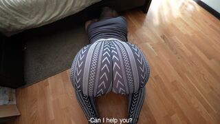 She got stuck again and was thankful to her stepbrother for help
