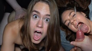 The girl is a slut. She likes to have rough sex and get fucked hard