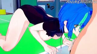 High School DxD Xenovia Quarta gets fucked hard in the second part
