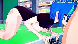 High School DxD Xenovia Quarta gets fucked hard in the second part