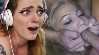 The most powerful cock fuck experienced by Carly Rae Summers - PF Porn Reactions Ep 6