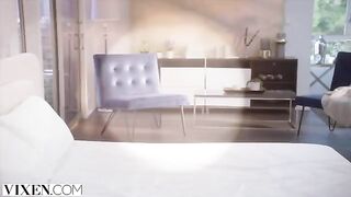 The voluptuous girl Kayley has a special intimacy with her masseur