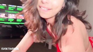 The first face fuck and pussy pounding experience for the young Latina Reina Rae