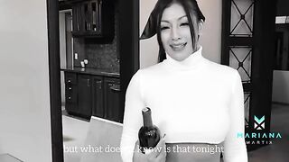 Two university classmates enjoy a passionate lesbian evening