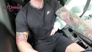 My slutty wife deepthroated me while driving in public