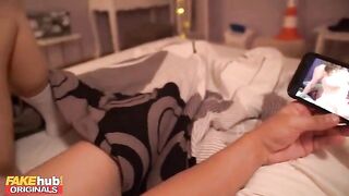 19 years old babe with amazing ass gets banged by her stepbro