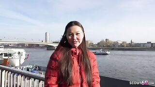 First time rimming and porn with Asia College Girl Luna I