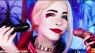 The best cock for the craziest harley Quinn cosplay - MollyRedWolf
