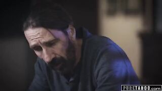 Vanna Bardot will stop teasing when her stepdad finally gives in