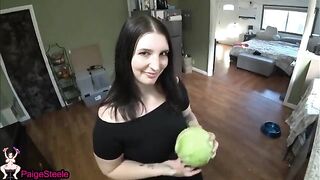 Paige Steele’s big booty gets her cum obsessed sister-in-law dirt