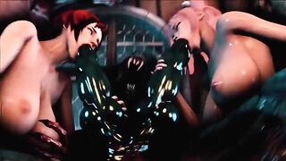 Hentai 3D uncensored Full Moon 2 Gangbang - pornr celeb anime action