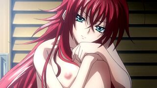 Rias greets her new servant with a firm hand - hardcore hentai JOI