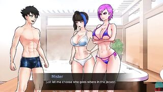 You are trapped in a desperate situation with captivating goddesses, forced to make difficult choices