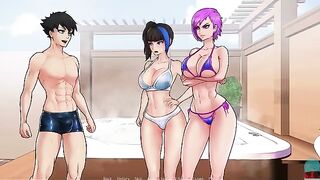 You are trapped in a desperate situation with captivating goddesses, forced to make difficult choices