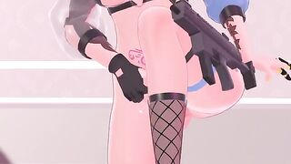 VTUBER delivers a hot prostate massage with hentai JOI action