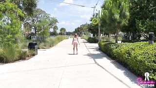 Petite girl on roller skates gets fucked at home