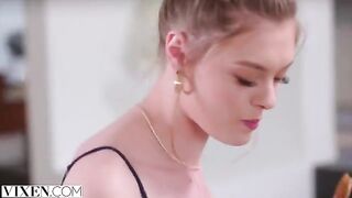 Stranger satisfies Amber’s desires when her BF is not around, courtesy of Vixen