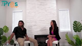 The Pros Episode 01 - Armani Black and Derek Savage - Intense Standing Action