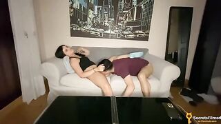 I invited a friend to watch a movie, but things got naughty