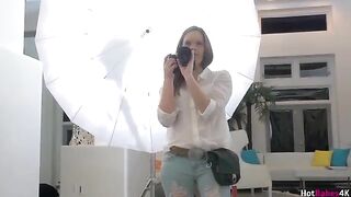 Jenna J Ross gets her tongue fucked by two sexy babes in a steamy scene