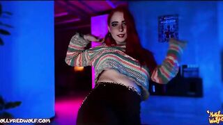 A hippie girl just won’t quit - even when she should stop, featuring MollyRedWolf