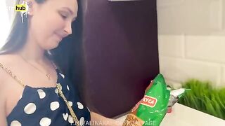 A stepmom comforted her stepson after he was upset, using her skills