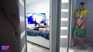 Stepdaughter spying on stepdad part 2 - Poreo