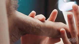 This is what a true cumslut should do with used condoms. Drain the load