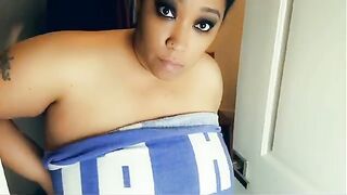 BBW Ebony StepMom gets cornered and fucked by her stepson