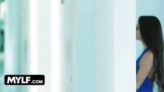 India Summer, the naughty MILF from Mylf, gives sexual advice before getting intimate