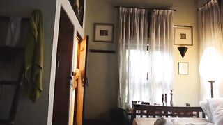 Petite blonde babe enjoys sea sex and surfing in a steamy vlog