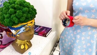 A stepson fucks his stepmother without using a condom