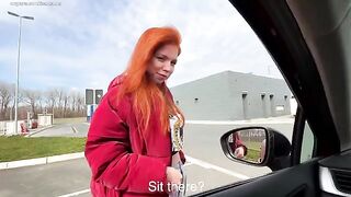 I was bored and a stranger pulled his dick in the car